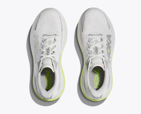HOKA Skyward X 2 Men's product view 2 — White / Neon Yuzu