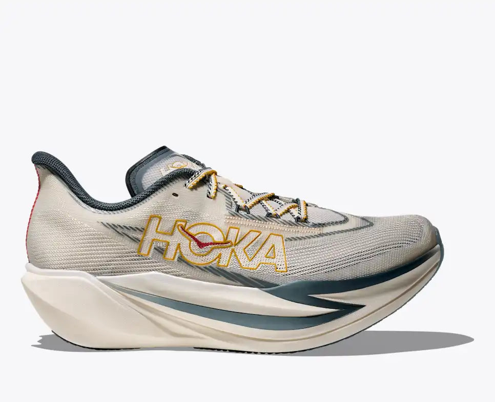 HOKA Cielo X1 3.0 Unisex product view 1 — Alabaster / Yellow Gold