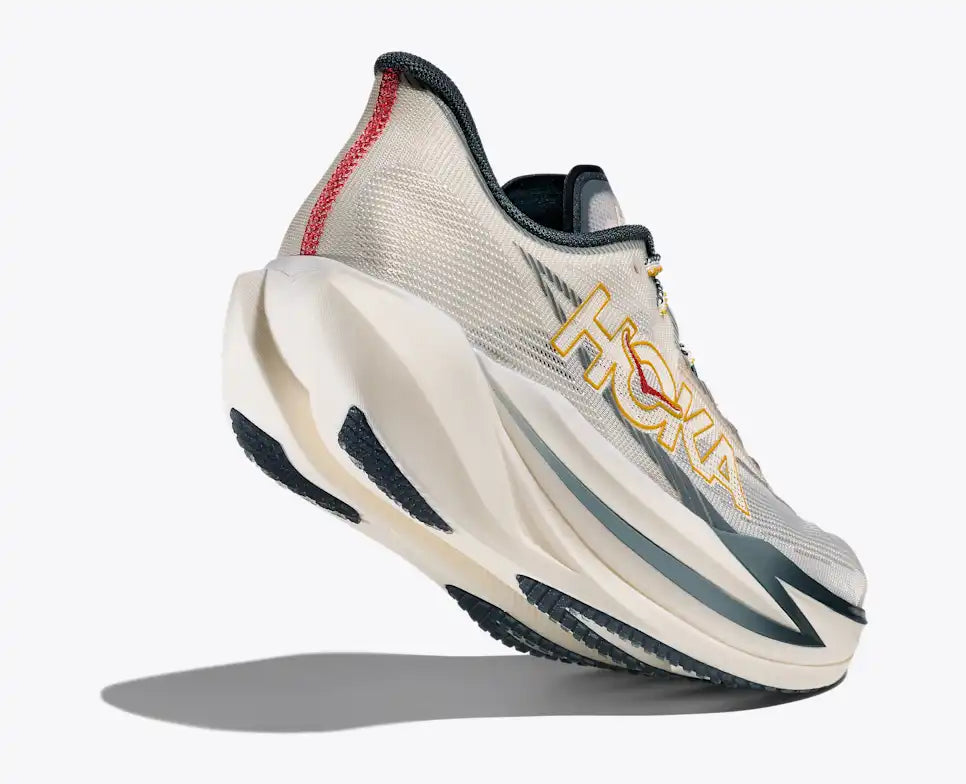 HOKA Cielo X1 3.0 Unisex product view 4 — Alabaster / Yellow Gold