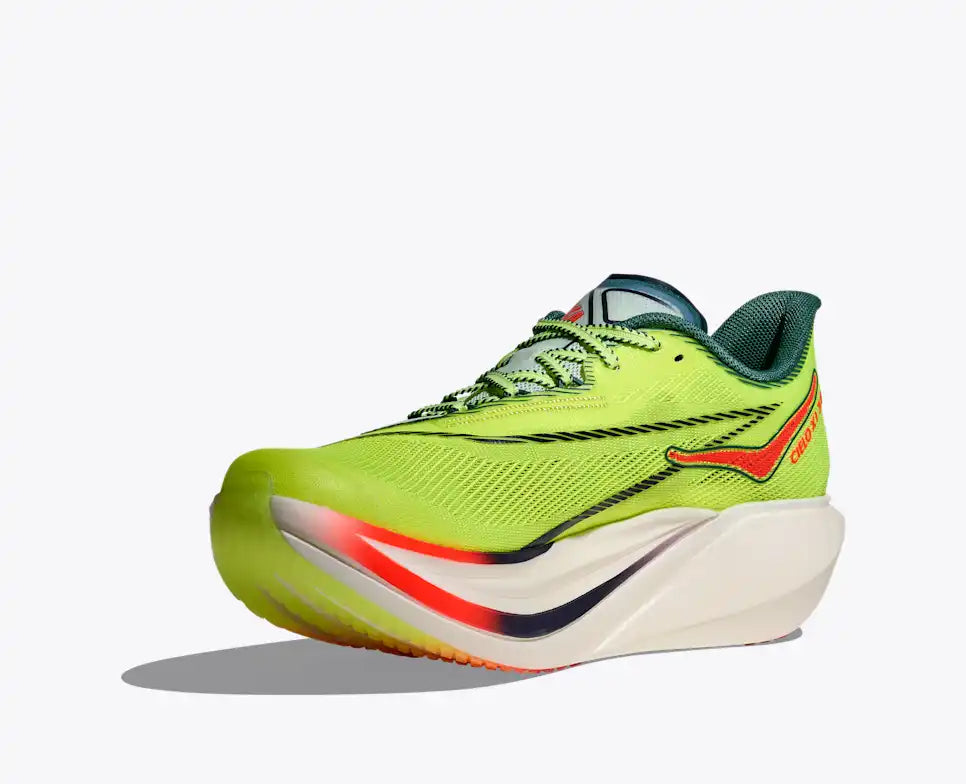 HOKA Cielo X1 3.0 Unisex product view 3 — Neon Yuzu / Thyme