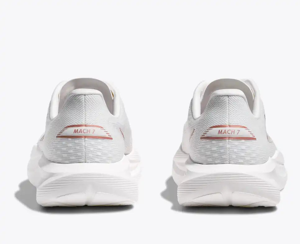 HOKA Mach 7 Women's product view 5 — Frost / Rose Gold