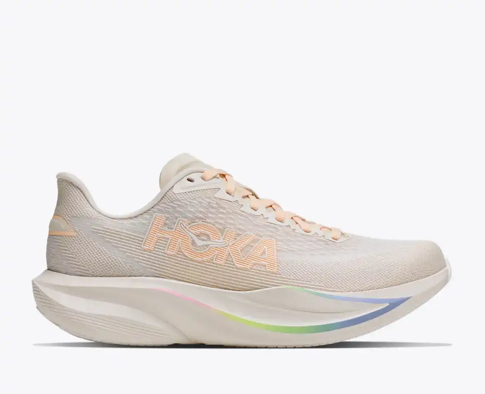 HOKA Mach 7 Women's product view 1 — Oat Milk / Alabaster