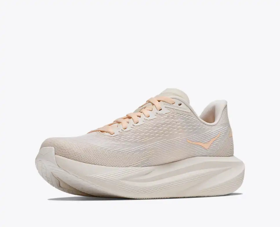 HOKA Mach 7 Women's product view 3 — Oat Milk / Alabaster