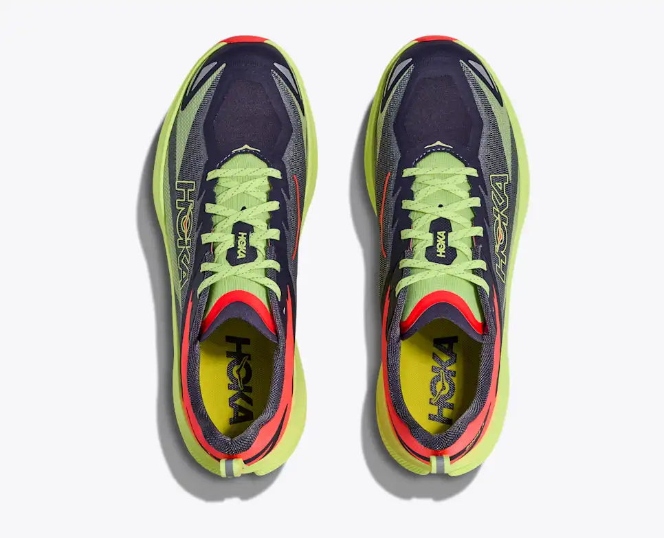 HOKA Zinal 3 Men's product view 2 — Squid Ink / Neon Yuzu