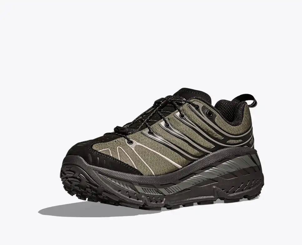 HOKA Stinson Evo GORE-TEX Haven Unisex product view 3 — Jet Black / Tarmac