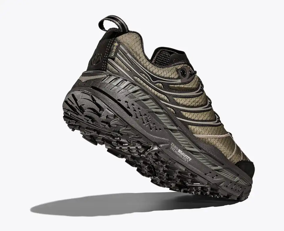HOKA Stinson Evo GORE-TEX Haven Unisex product view 4 — Jet Black / Tarmac