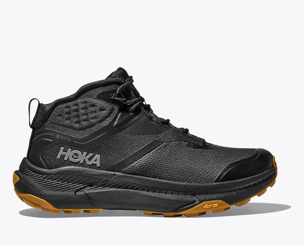 HOKA Transport Hike GORE-TEX Men's product view 1 — Black / Black