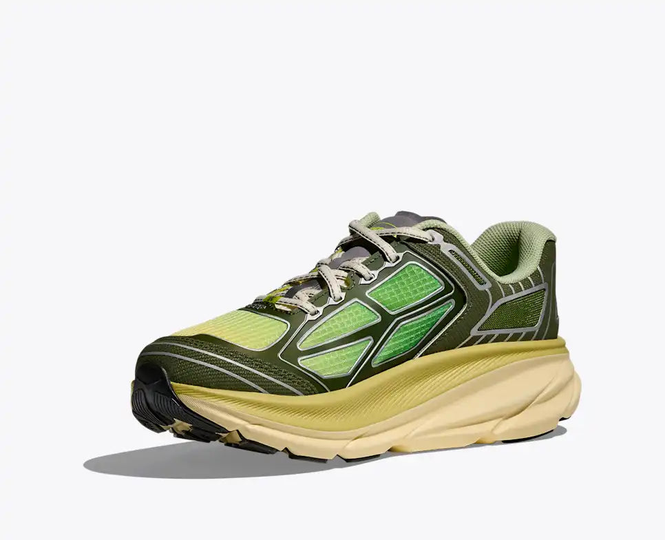 HOKA Clifton One9 SUPERVSN Unisex product view 3 — Mantis Green