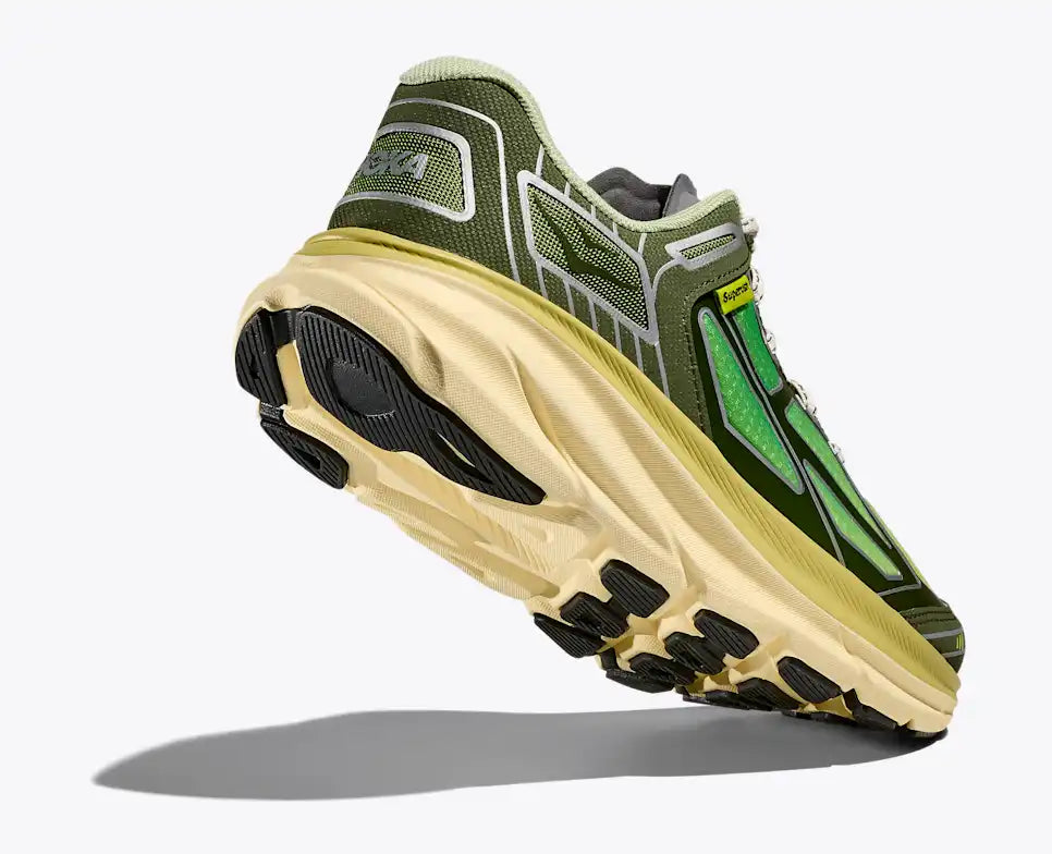 HOKA Clifton One9 SUPERVSN Unisex product view 4 — Mantis Green