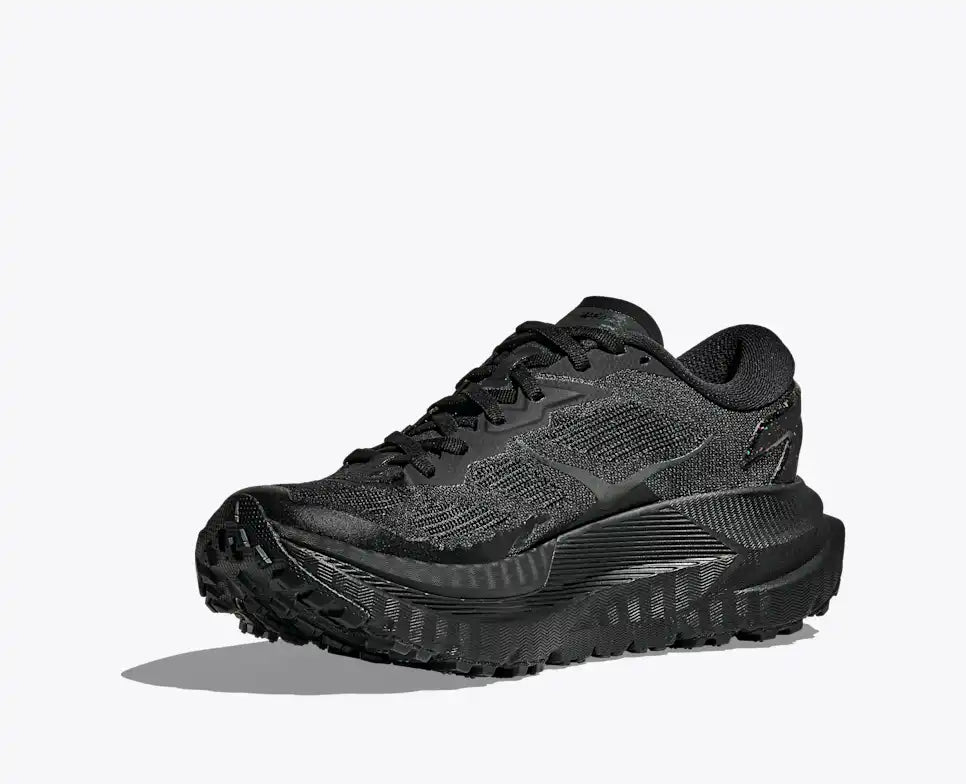 HOKA Mafate X Unisex product view 3 — Black / Satellite Grey