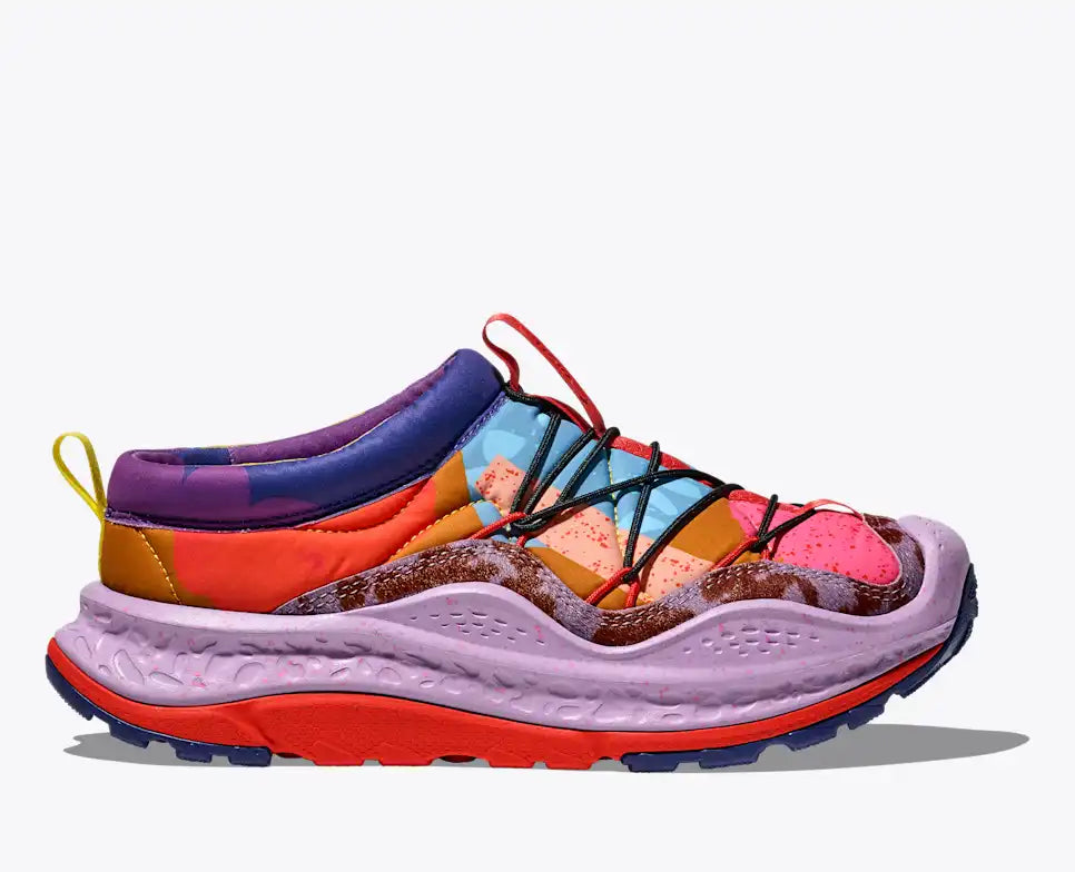 HOKA Ora Primo StudioPROBA Unisex product view 1 — Vermillion Orange / Gold