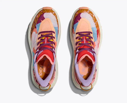 HOKA Speedgoat 6 StudioPROBA Unisex product view 2 — Cadmium Orange / Whisper Green