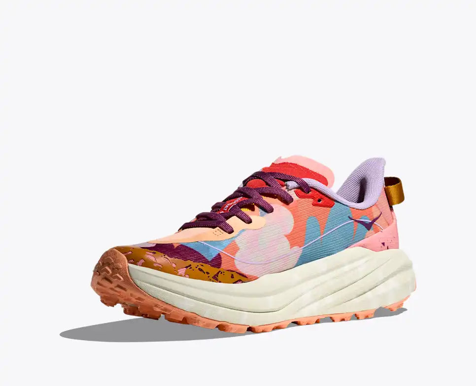 HOKA Speedgoat 6 StudioPROBA Unisex product view 3 — Cadmium Orange / Whisper Green