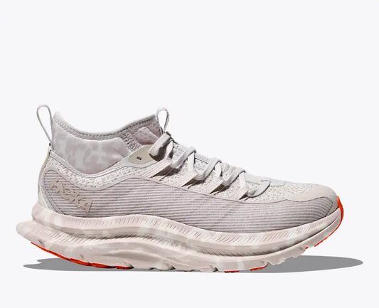 HOKA Kawana Mid StudioPROBA Unisex product view 1 — White Sand / Tangerine Tango