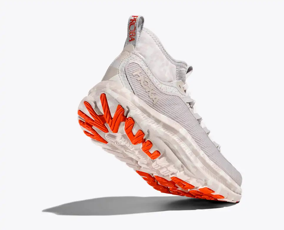 HOKA Kawana Mid StudioPROBA Unisex product view 4 — White Sand / Tangerine Tango
