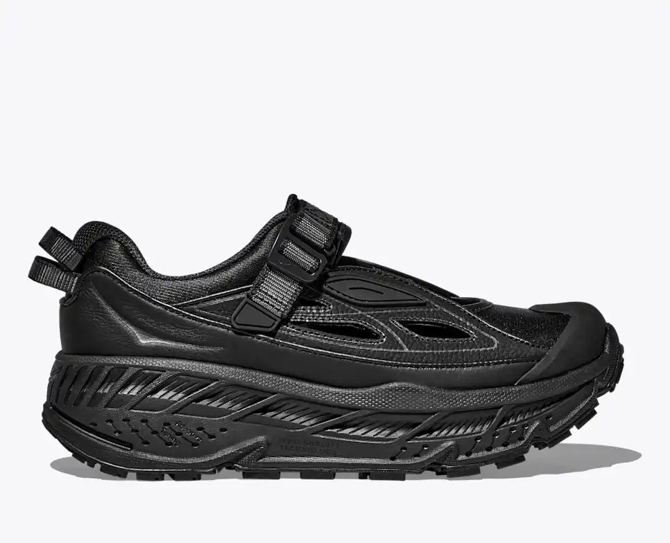 HOKA Stinson Breeze Unisex product view 1 — Black / Carbon Black
