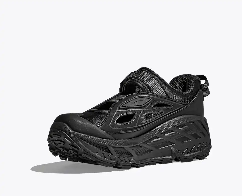 HOKA Stinson Breeze Unisex product view 3 — Black / Carbon Black