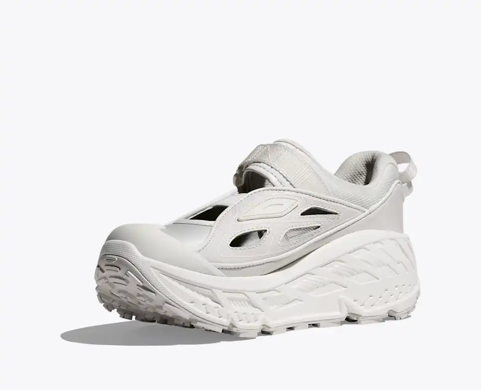HOKA Stinson Breeze Unisex product view 3 — Frost / Grout
