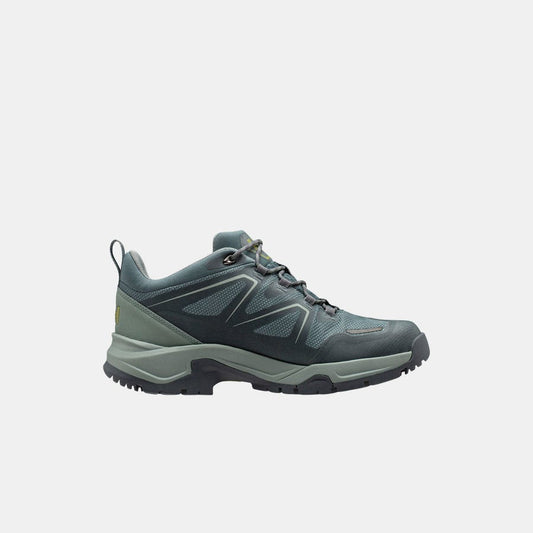 Helly Hansen Women's Cascade Low-Cut HELLY TECH® Hiking Shoes product view 2 — Trooper / Eucalyptus