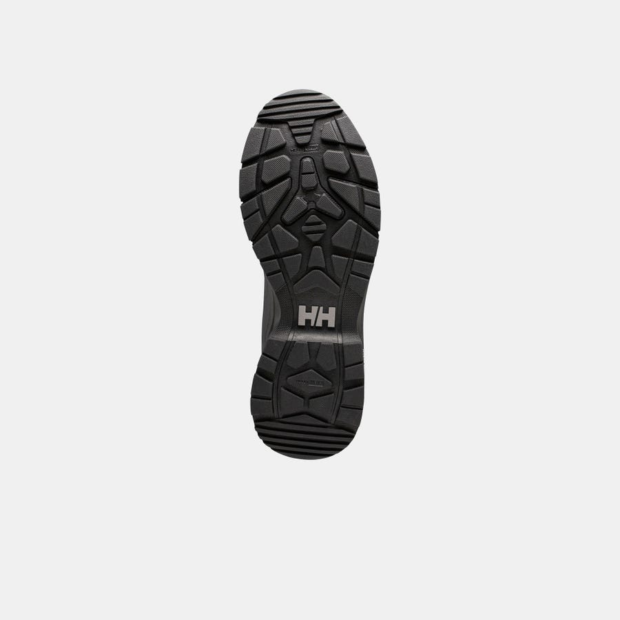 Helly Hansen Men's Cascade HELLY TECH® Waterproof Mid Cut Hiking Boots product view 5 — Black / New Light Grey