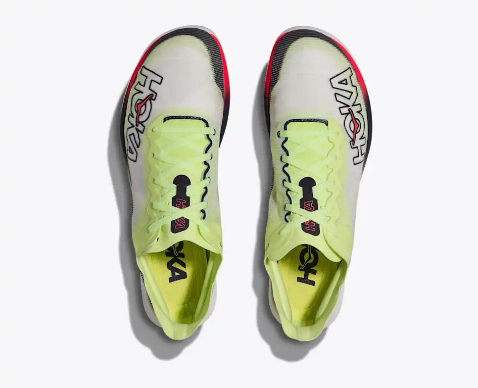HOKA Cielo Flyx Elite Unisex product view 2 — Neon Yuzu / Squid Ink