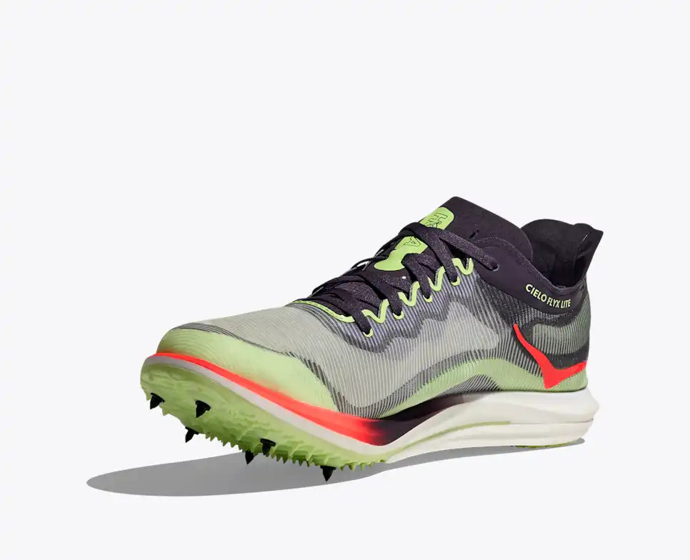 HOKA Cielo Flyx Lite Unisex product view 3 — Squid Ink / Neon Yuzu