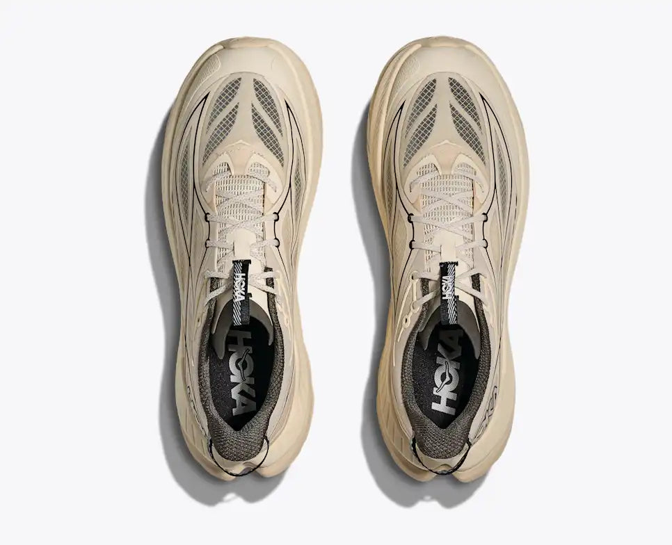 HOKA Mach Remastered Unisex product view 2 — Eggshell / Asphalt Grey