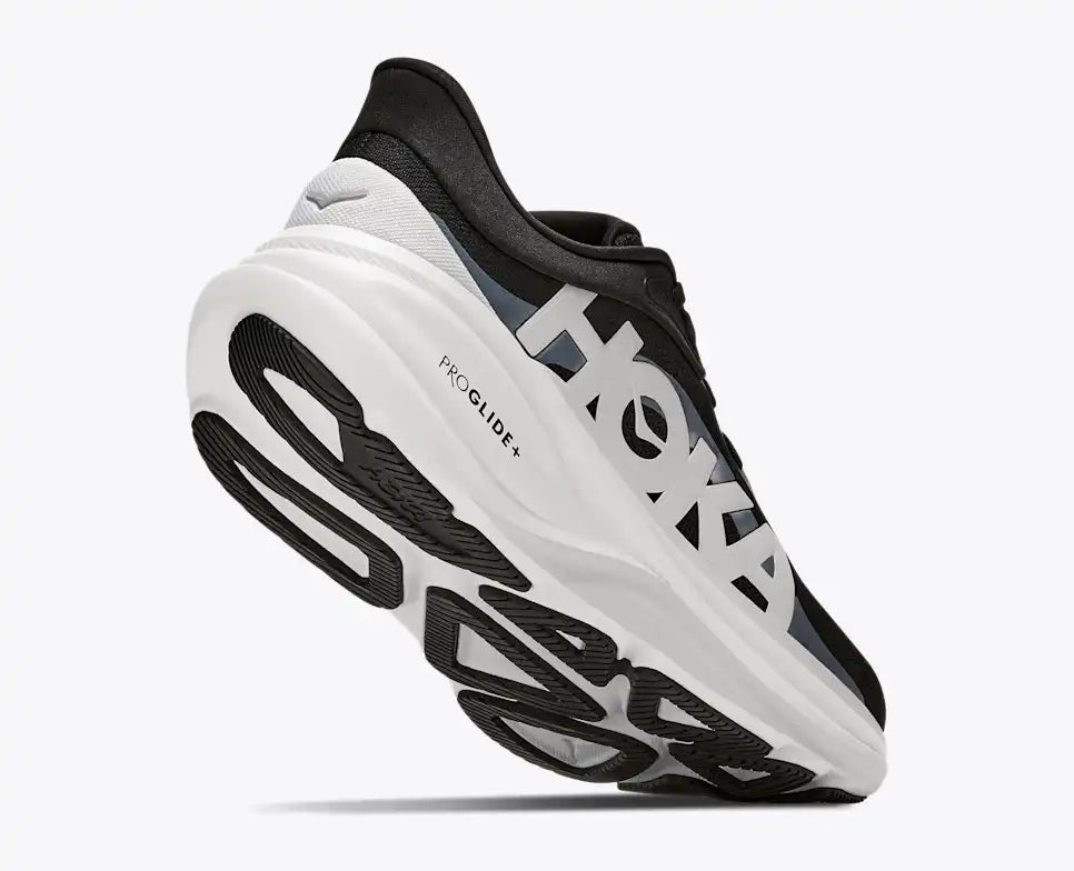 HOKA Clifton Pro Unisex product view 3 — Carbon Black / Tart Apple