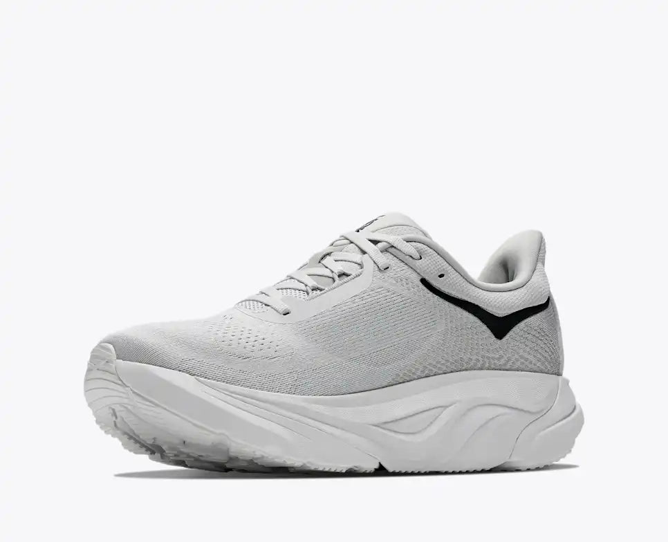 HOKA Arahi 9 Men's product view 3 — Cosmic Grey / Stardust