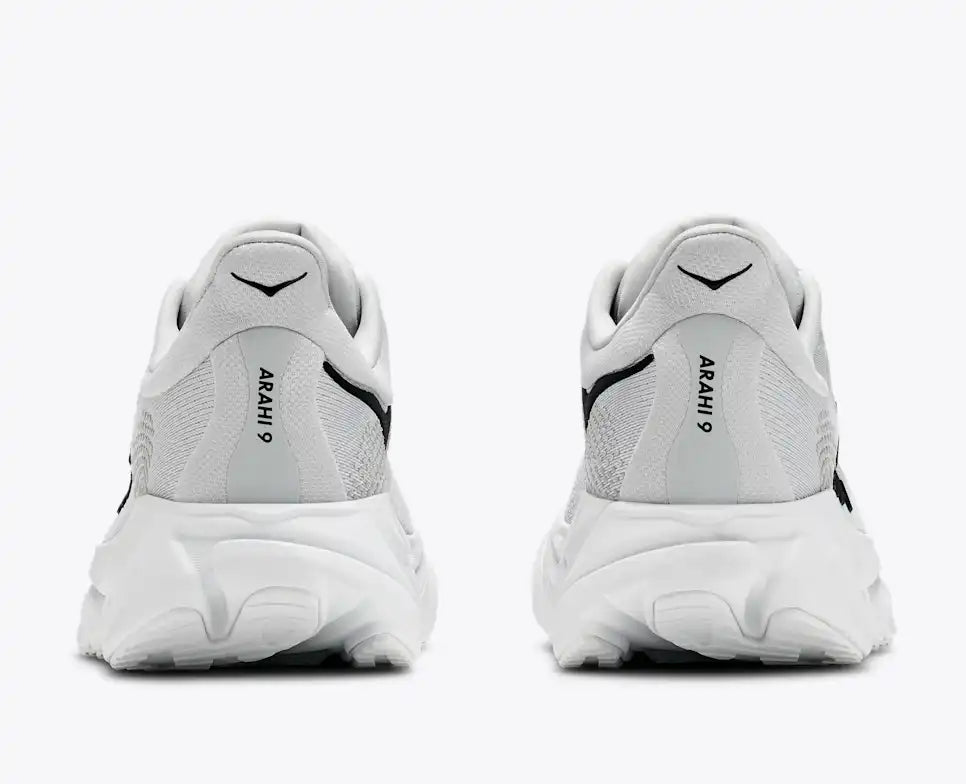 HOKA Arahi 9 Men's product view 5 — Cosmic Grey / Stardust