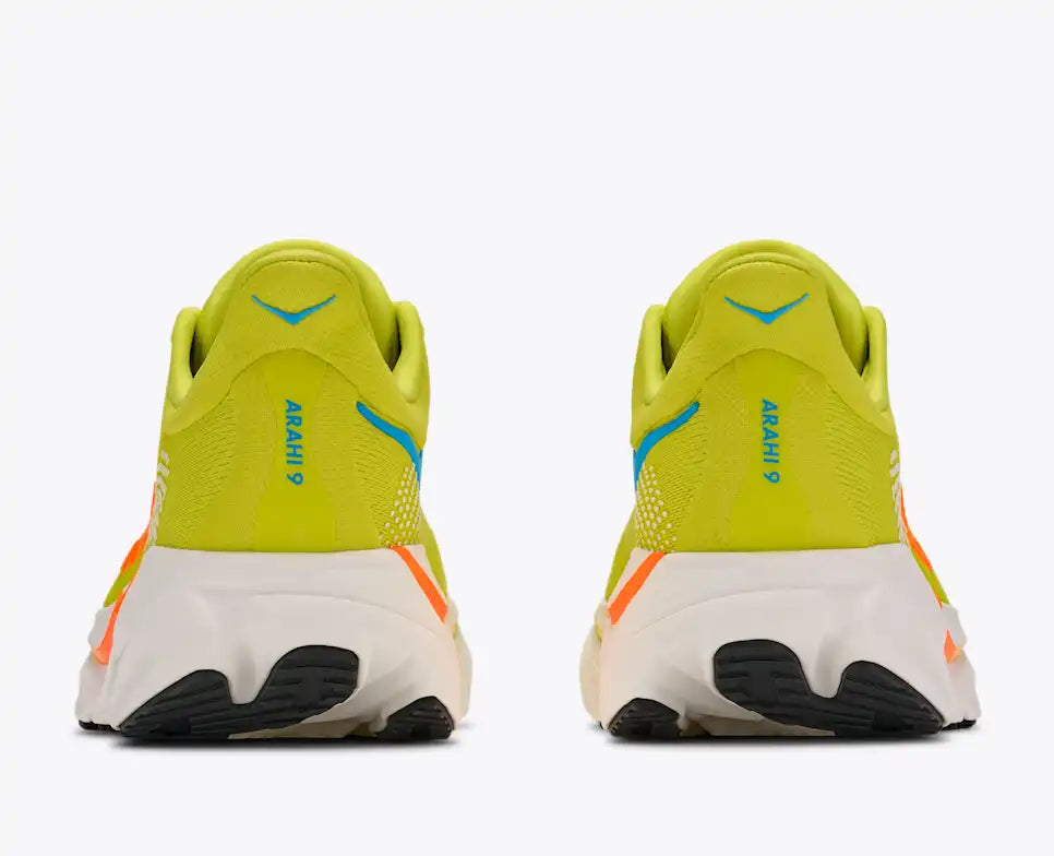 HOKA Arahi 9 Men's product view 5 — Hoka Citrus / Neon Tangerine