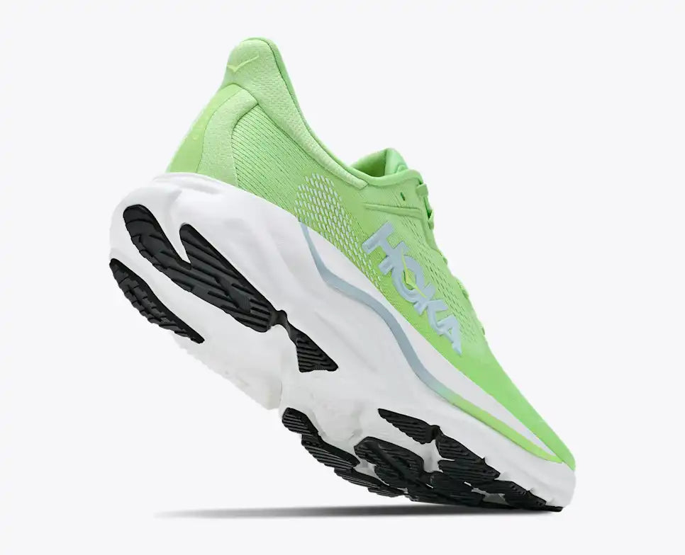 HOKA Arahi 9 Women's product view 4 — Tart Apple / Glimmering Blue