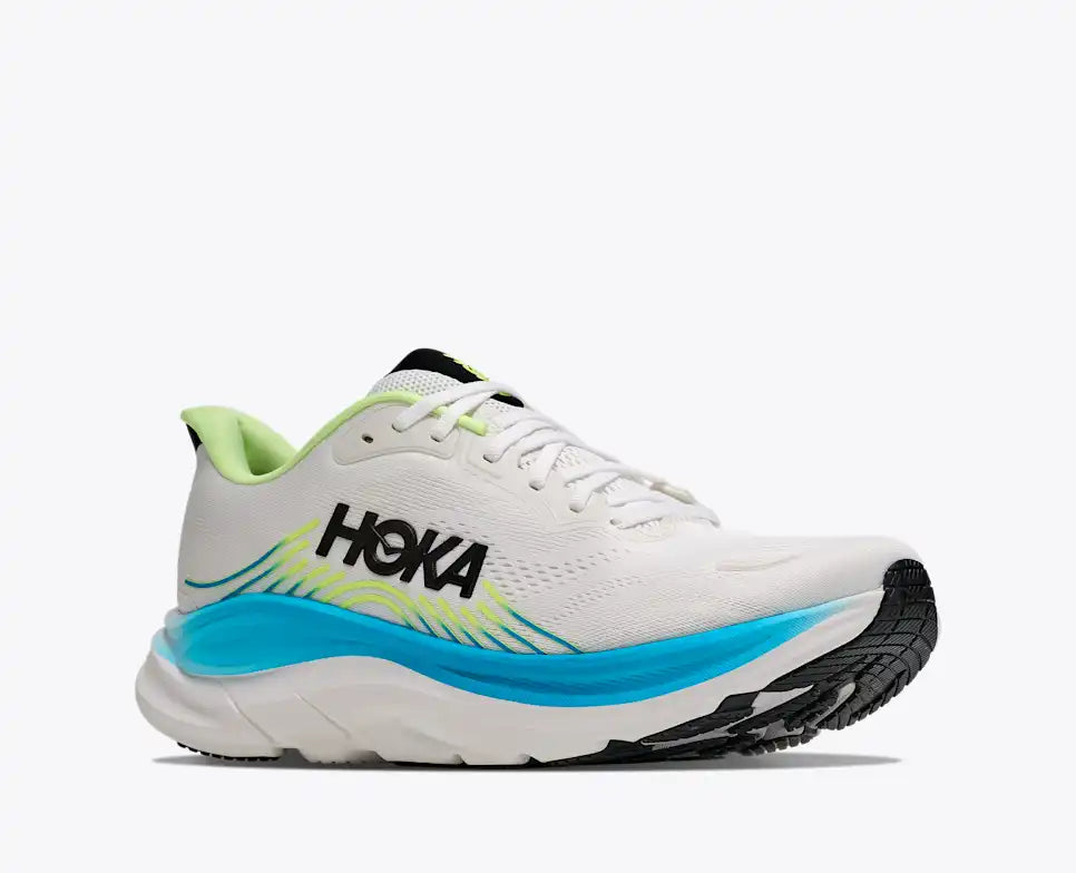 HOKA Clifton 11 Men's product view 5 — Frost / Black