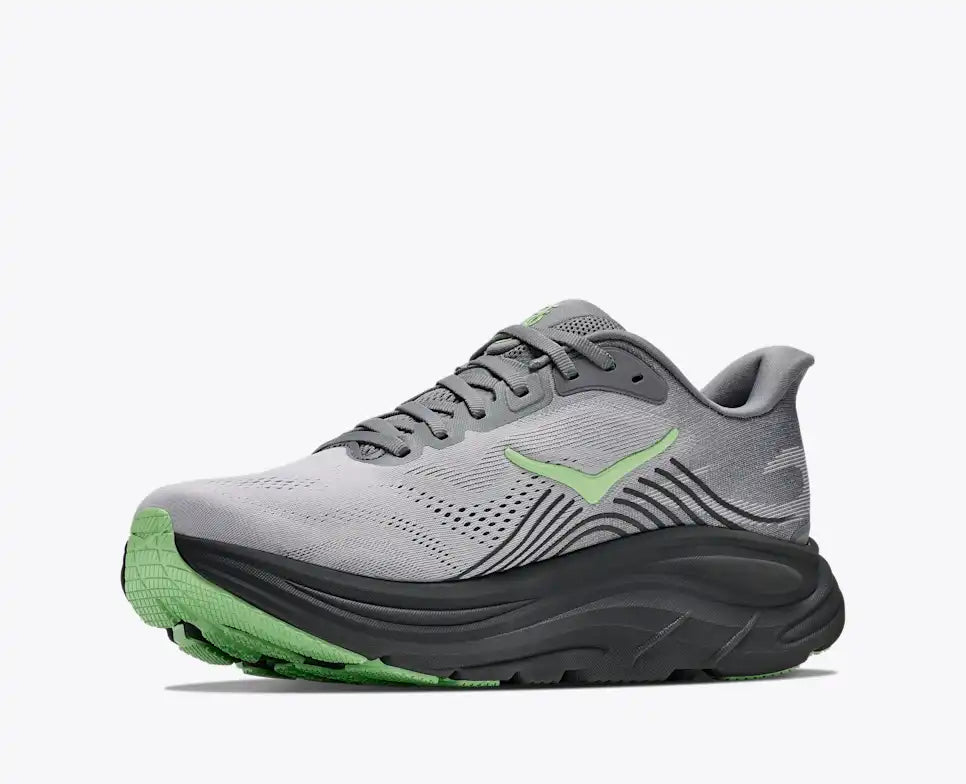 HOKA Clifton 11 Unisex product view 3 — Galactic Grey / Stardust