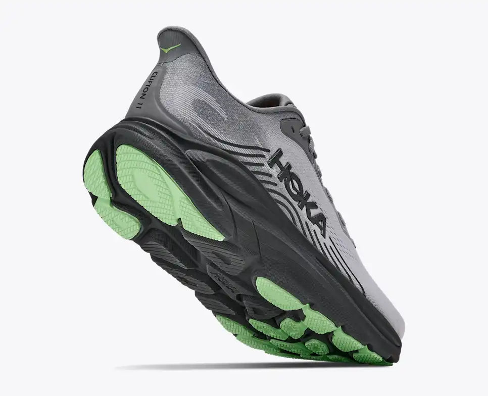 HOKA Clifton 11 Unisex product view 4 — Galactic Grey / Stardust