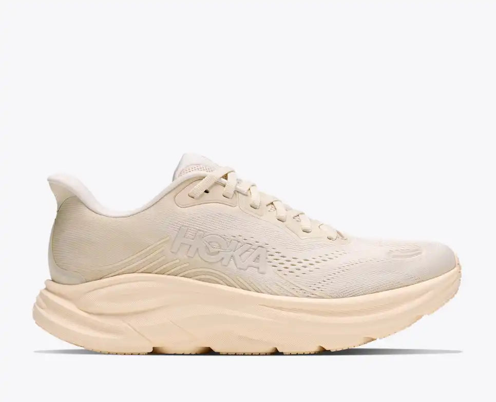 HOKA Clifton 11 Women's product view 1 — Alabaster / Oat Milk