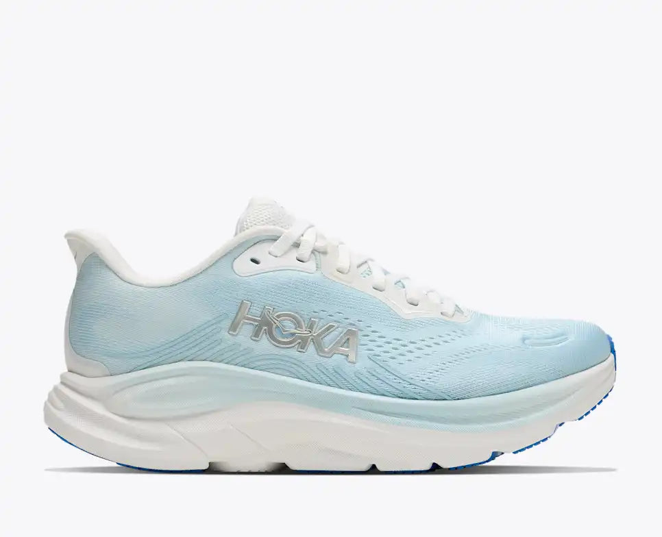 HOKA Clifton 11 Women's product view 1 — Frost / Glimmering Blue