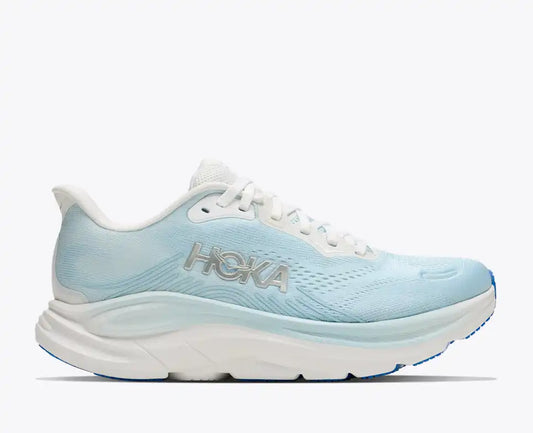HOKA Clifton 11 Women's product view 1 — Frost / Glimmering Blue