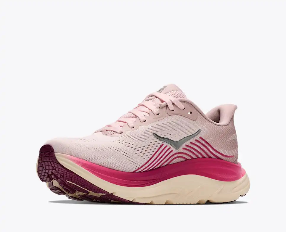 HOKA Clifton 11 Women's product view 3 — Pink Opal / Alabaster