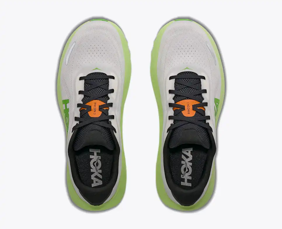 HOKA Rincon 5 Men's product view 2 — Frost / Black
