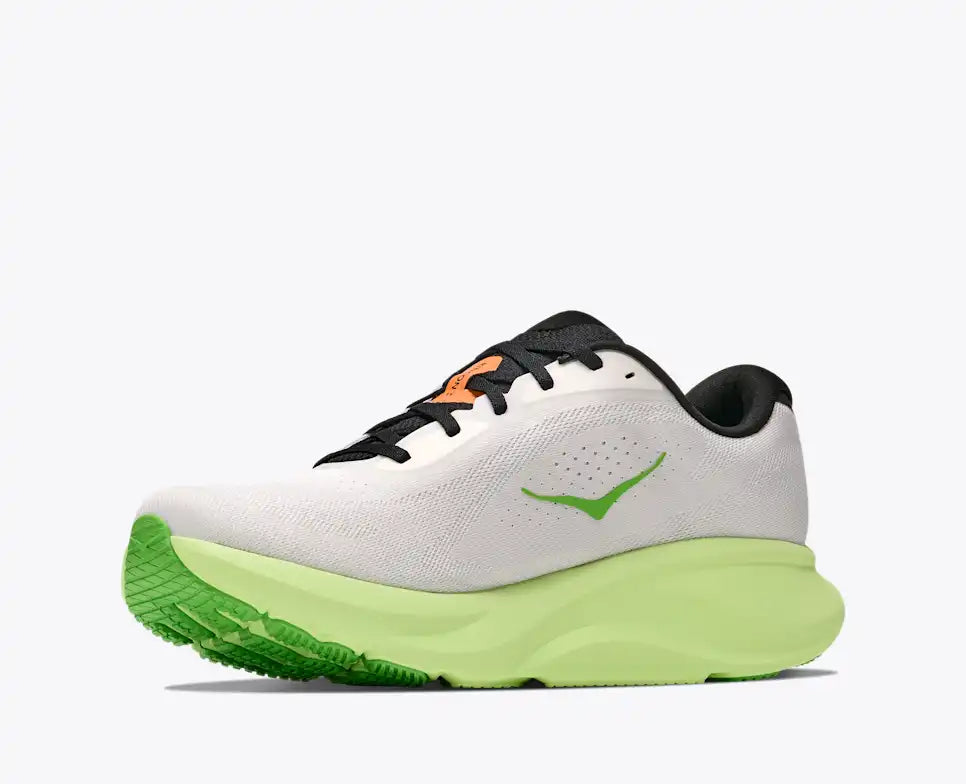 HOKA Rincon 5 Men's product view 3 — Frost / Black