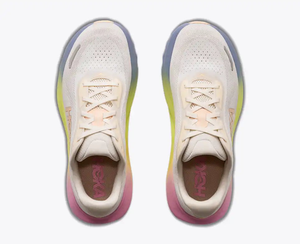 HOKA Rincon 5 Women's product view 2 — Alabaster / Tangerine Glow