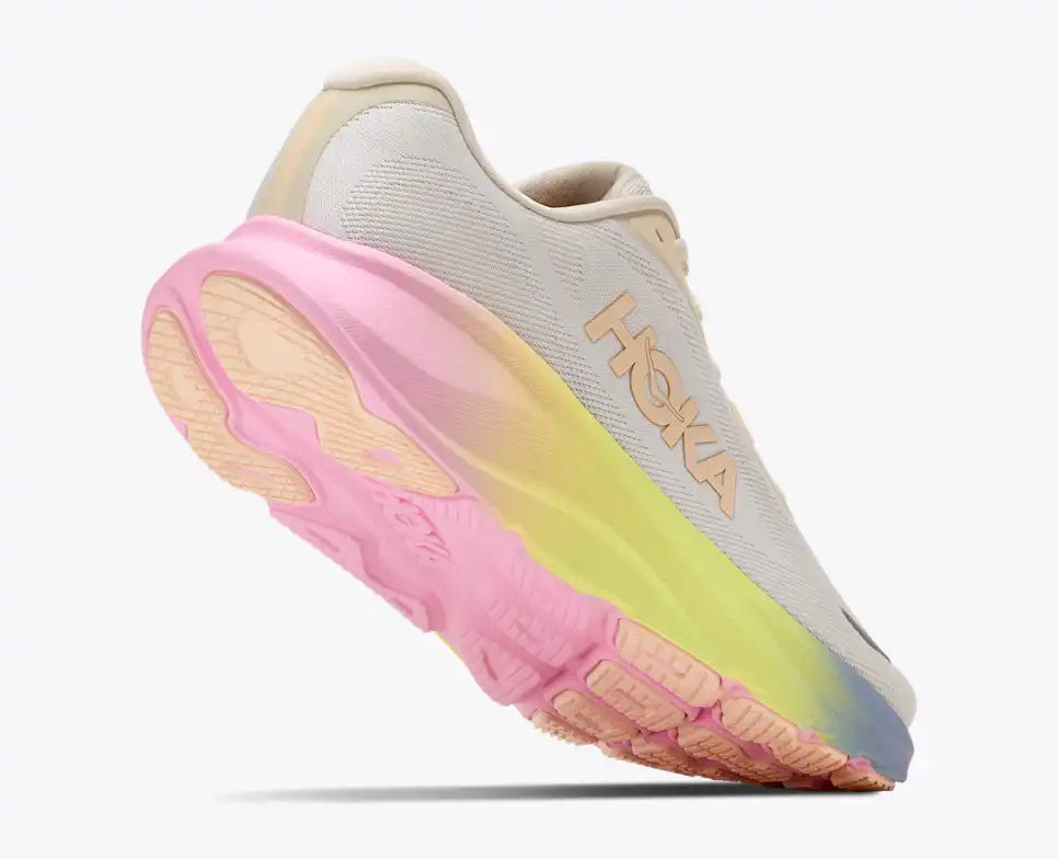 HOKA Rincon 5 Women's product view 4 — Alabaster / Tangerine Glow
