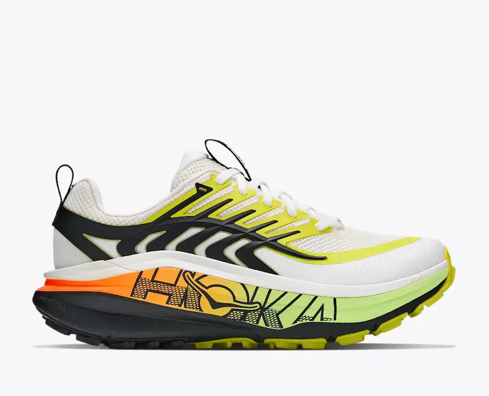 HOKA Stinson 8 Men's product view 1 — Frost / Black