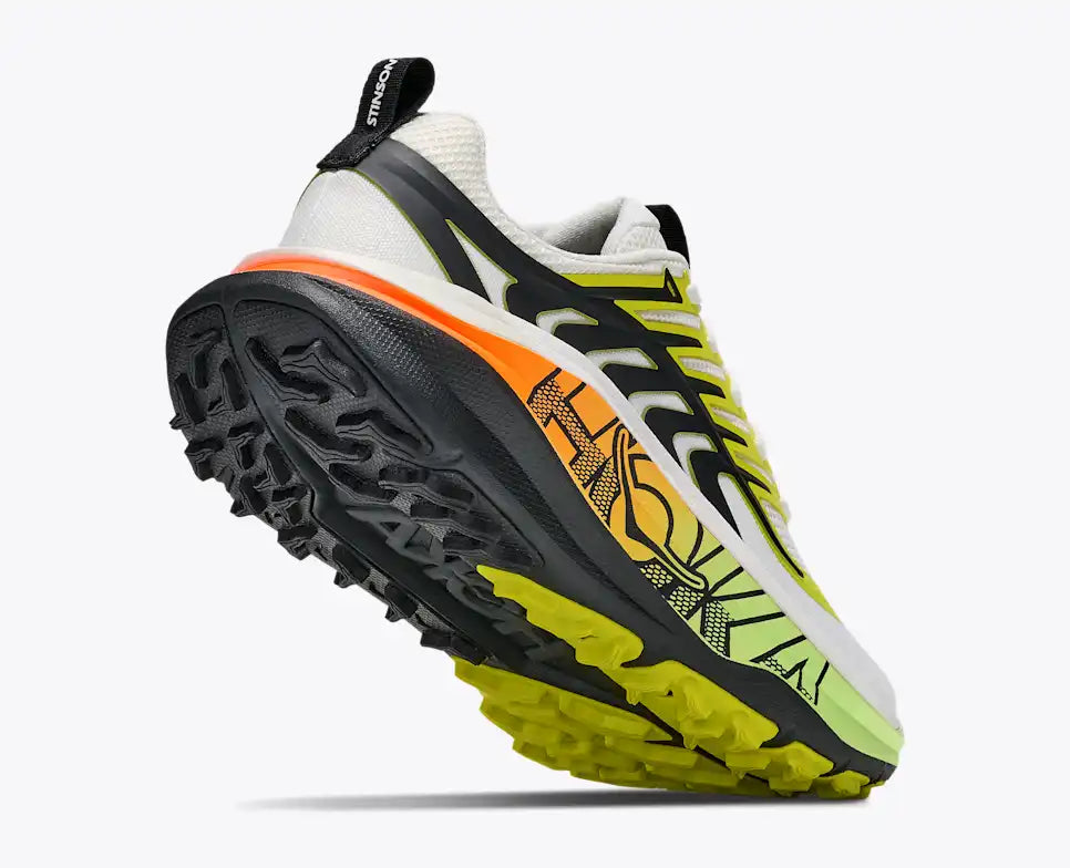 HOKA Stinson 8 Men's product view 4 — Frost / Black
