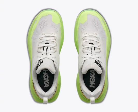 HOKA Torrent 5 Men's product view 2 — Frost / Neon Yuzu