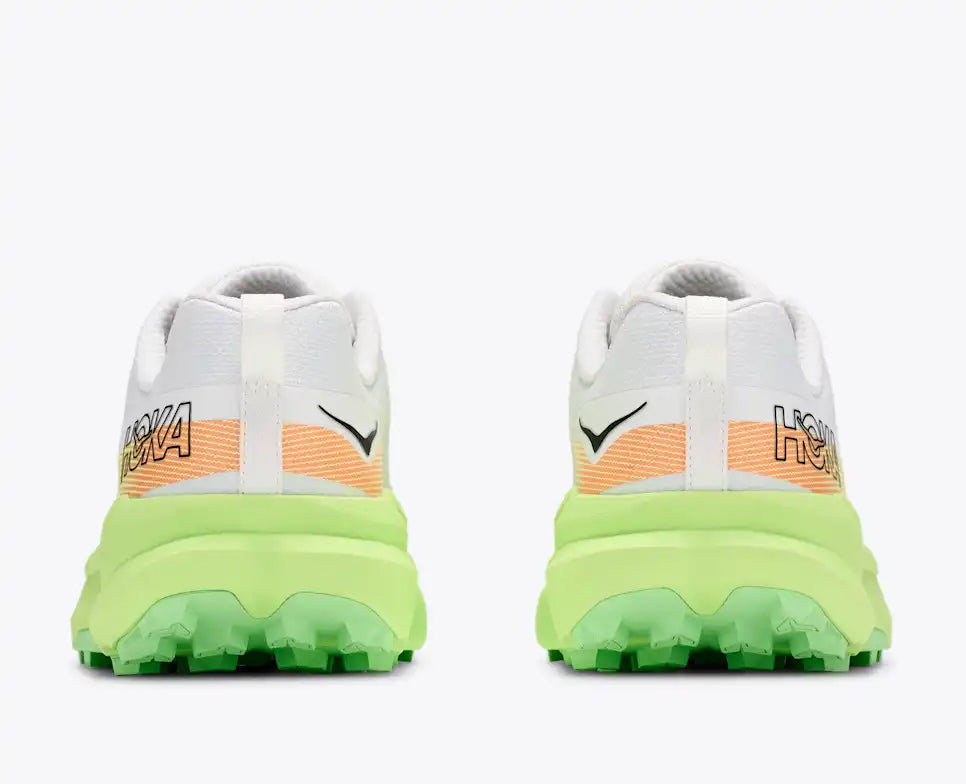 HOKA Torrent 5 Men's product view 5 — Frost / Neon Yuzu
