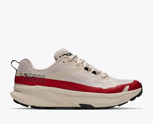 HOKA Torrent 5 Men — River Rock Grey / Red Agate — view 1