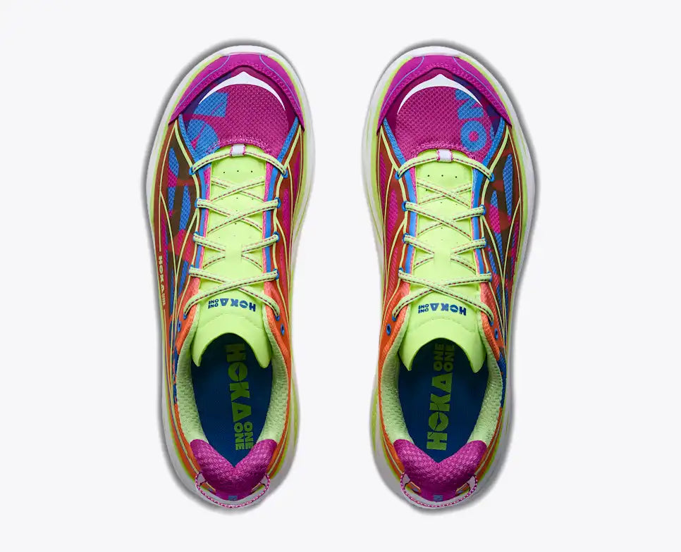 HOKA Huaka Pro Unisex product view 2 — Fuchsia / Neon Yuzu
