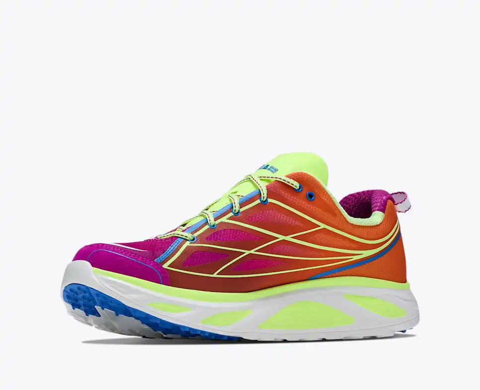 HOKA Huaka Pro Unisex product view 3 — Fuchsia / Neon Yuzu